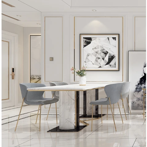 White Calacatta Marble Polished Tile